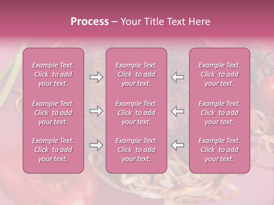 Autumn Nobody Cutlery PowerPoint Template