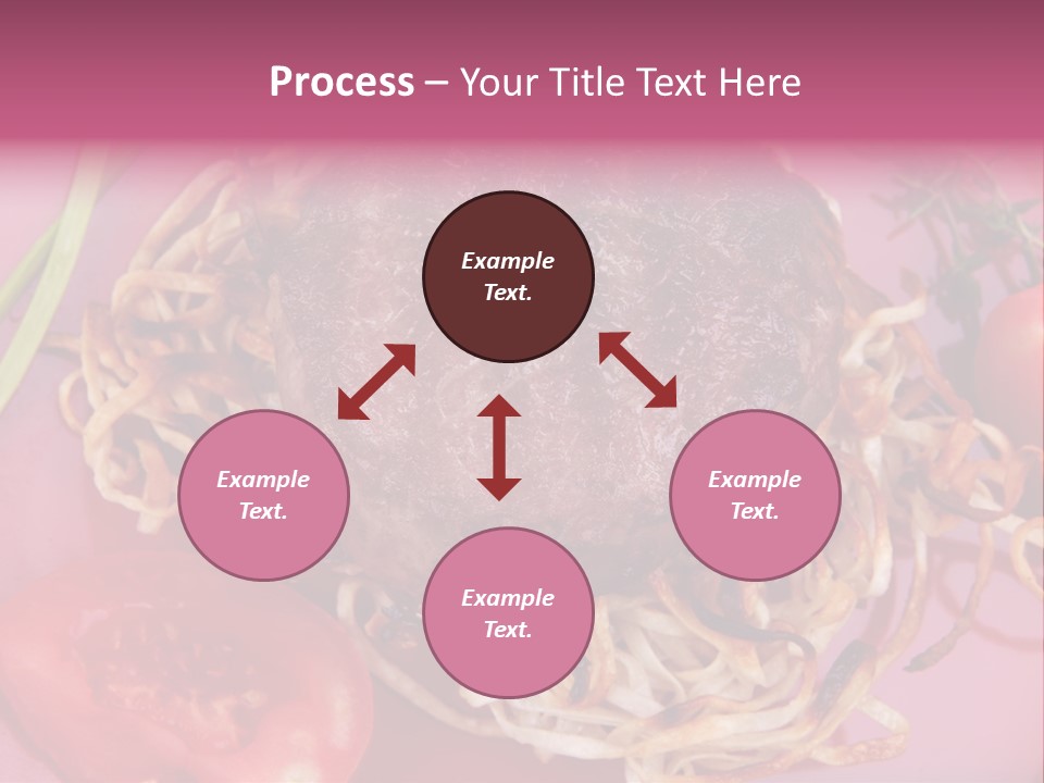 Autumn Nobody Cutlery PowerPoint Template