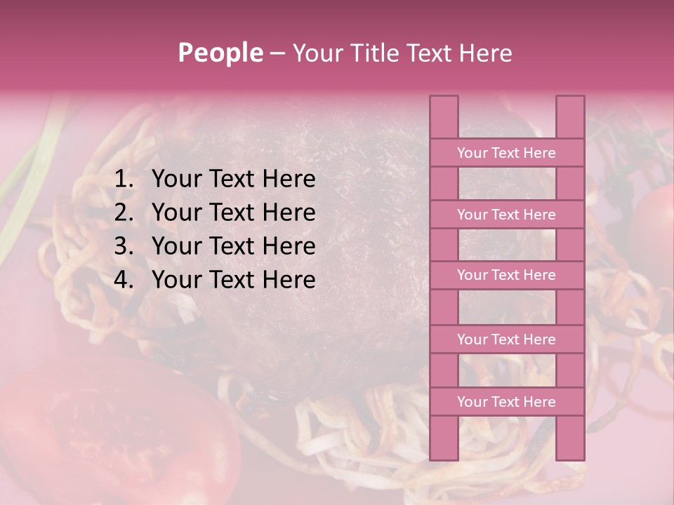 Autumn Nobody Cutlery PowerPoint Template