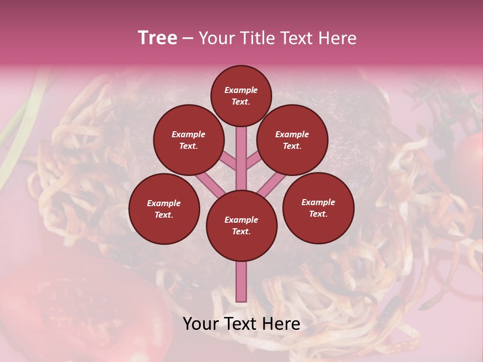 Autumn Nobody Cutlery PowerPoint Template