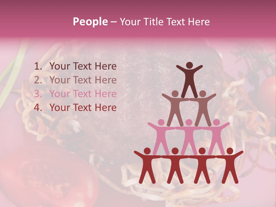 Autumn Nobody Cutlery PowerPoint Template