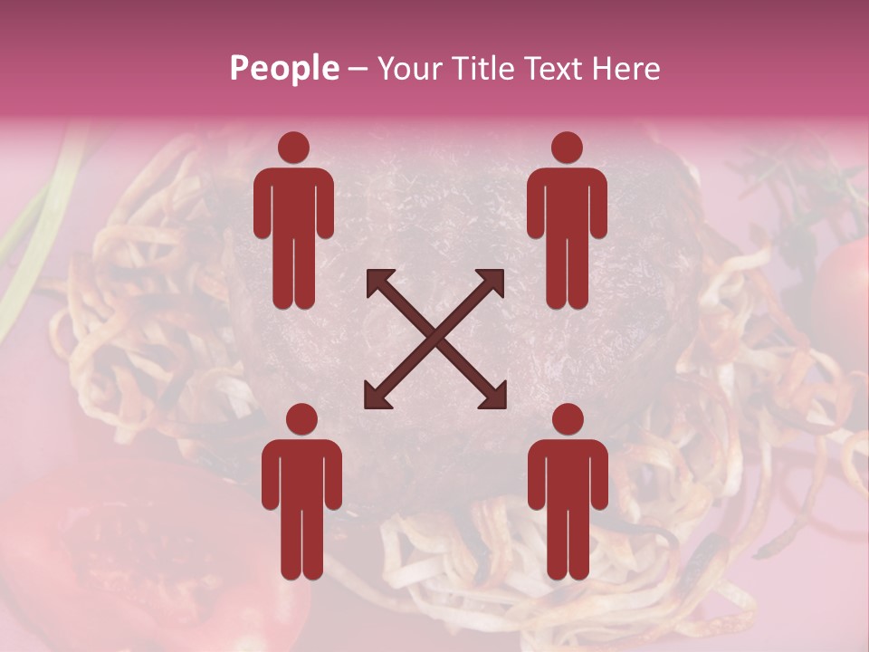 Autumn Nobody Cutlery PowerPoint Template