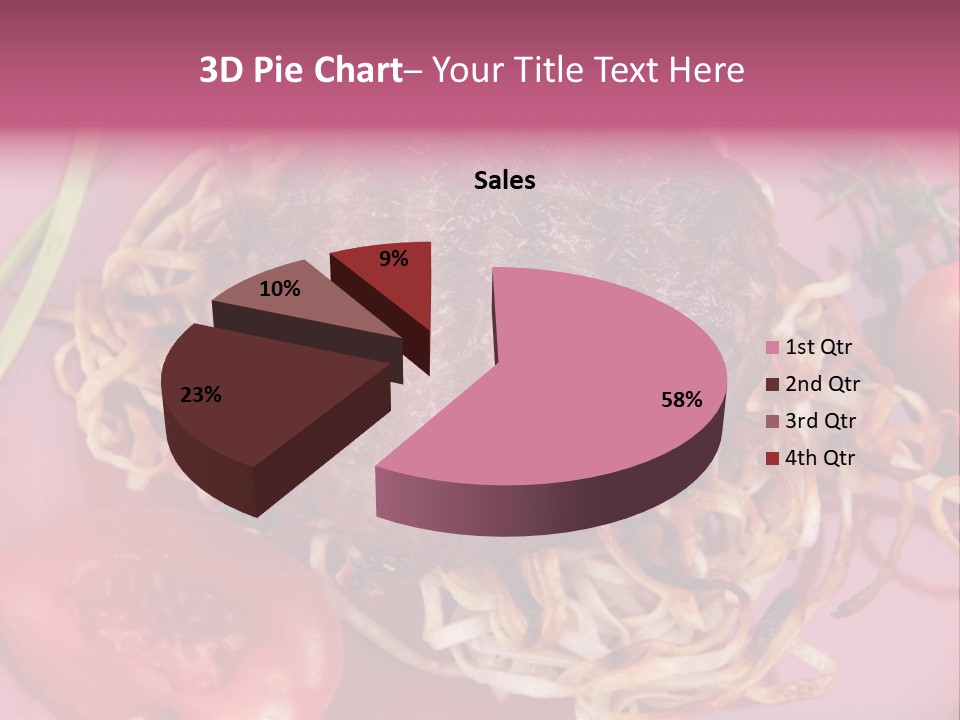 Autumn Nobody Cutlery PowerPoint Template