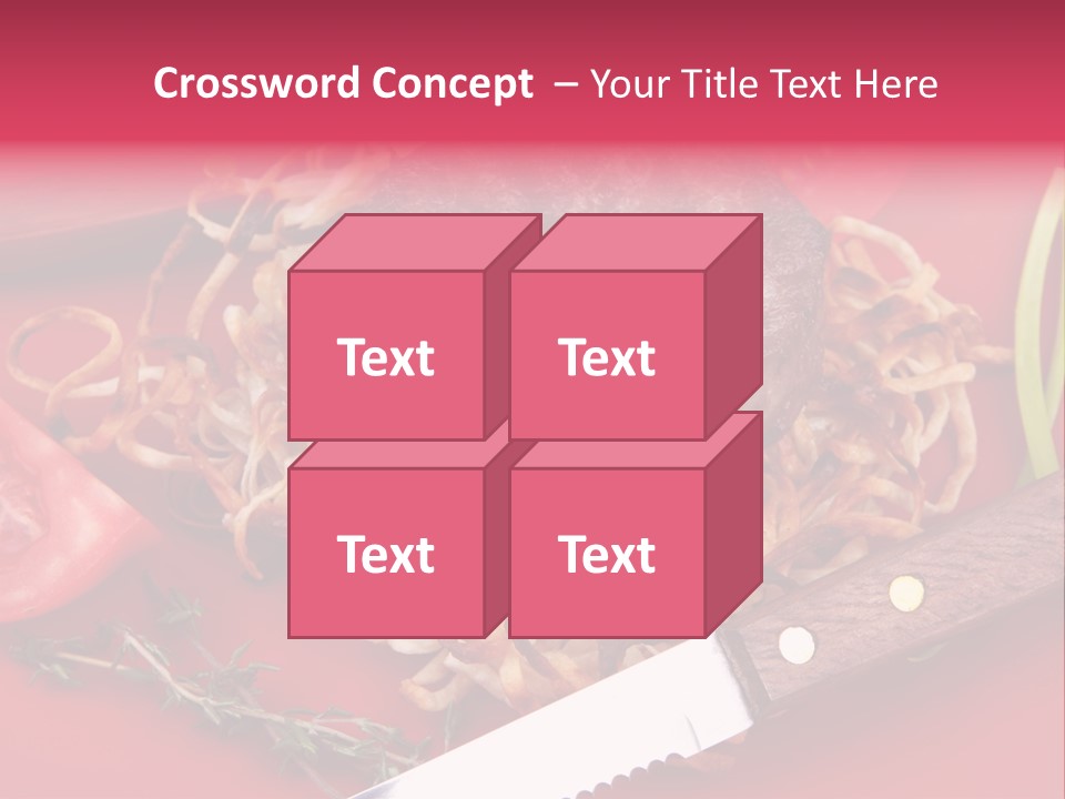 Chef Cooking Natural PowerPoint Template