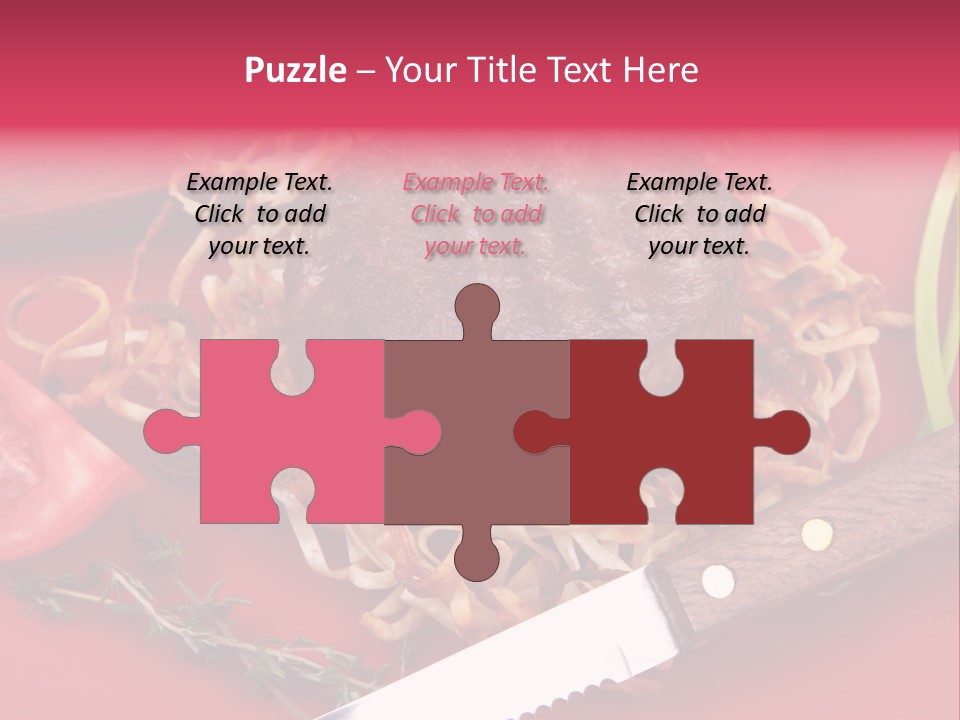 Chef Cooking Natural PowerPoint Template