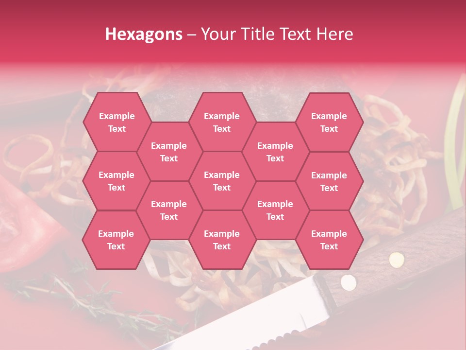 Chef Cooking Natural PowerPoint Template