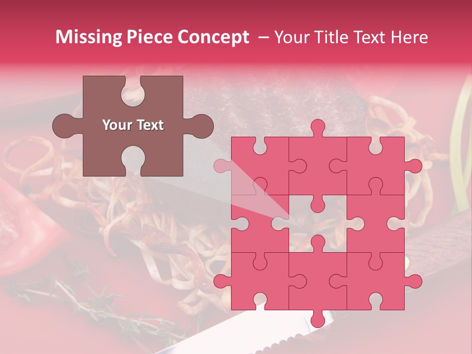 Chef Cooking Natural PowerPoint Template