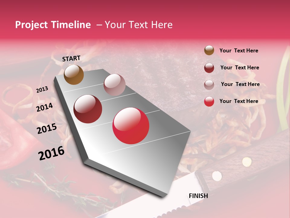 Chef Cooking Natural PowerPoint Template