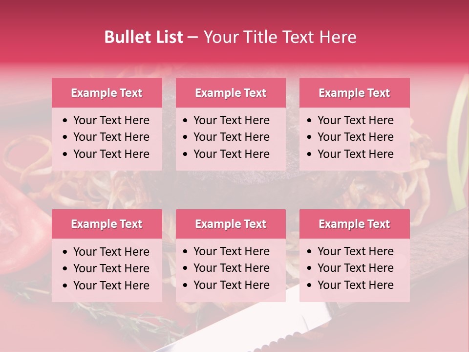 Chef Cooking Natural PowerPoint Template