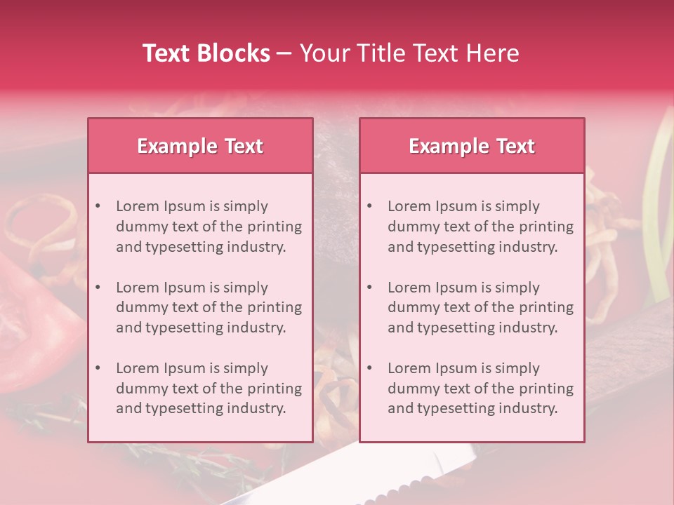 Chef Cooking Natural PowerPoint Template