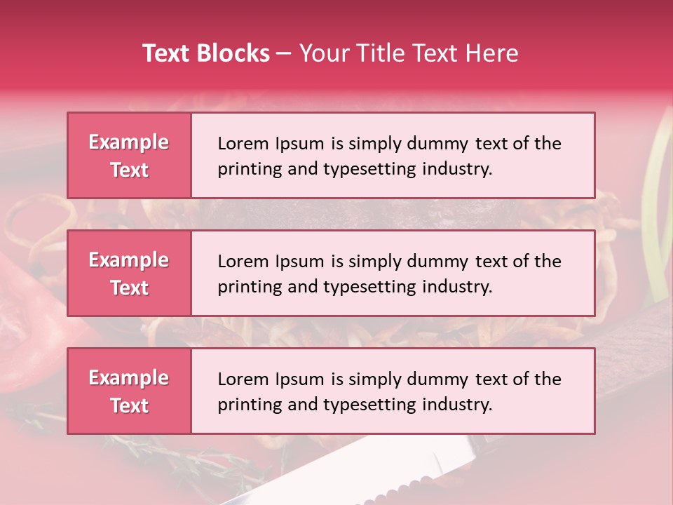 Chef Cooking Natural PowerPoint Template