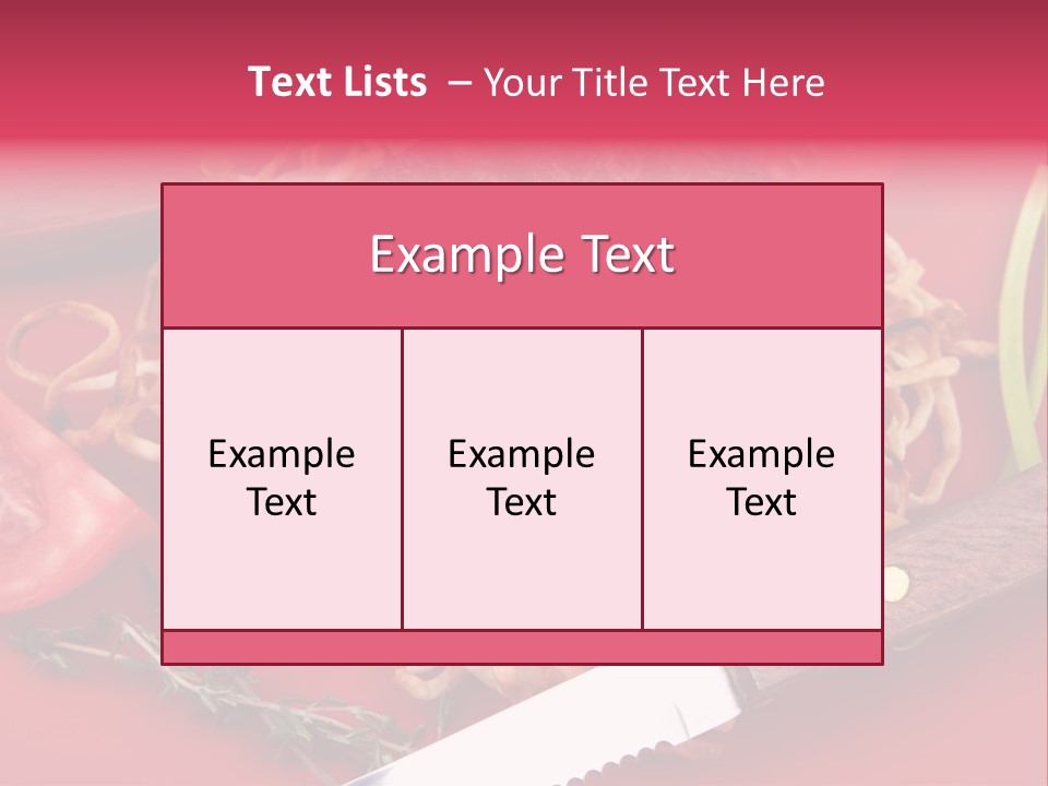 Chef Cooking Natural PowerPoint Template