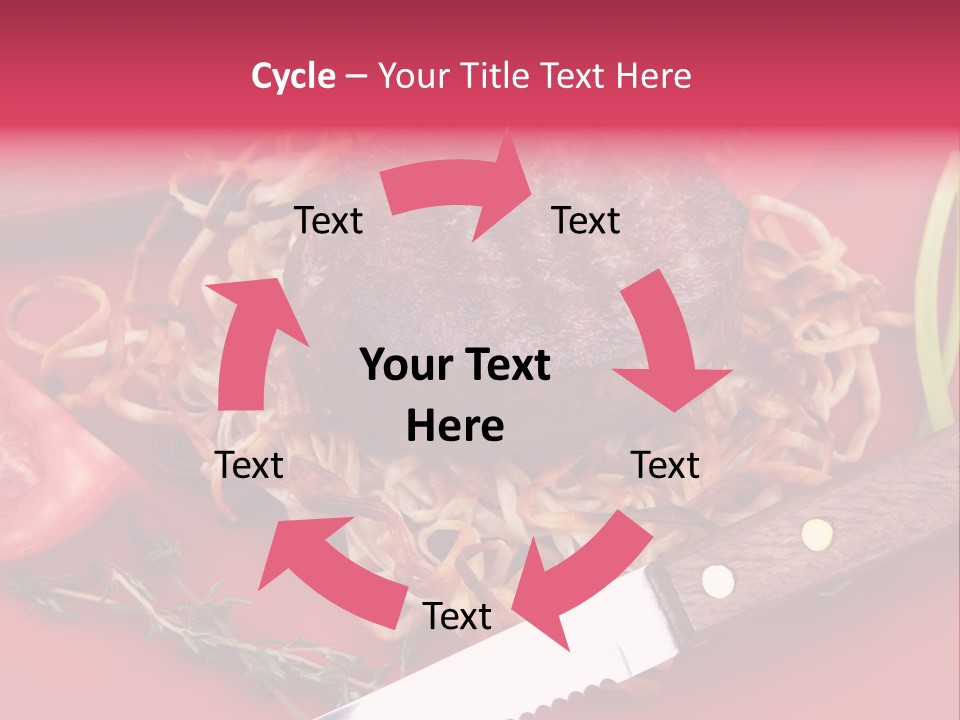 Chef Cooking Natural PowerPoint Template