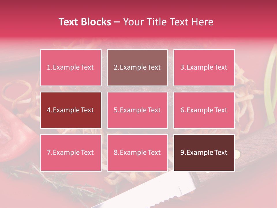 Chef Cooking Natural PowerPoint Template