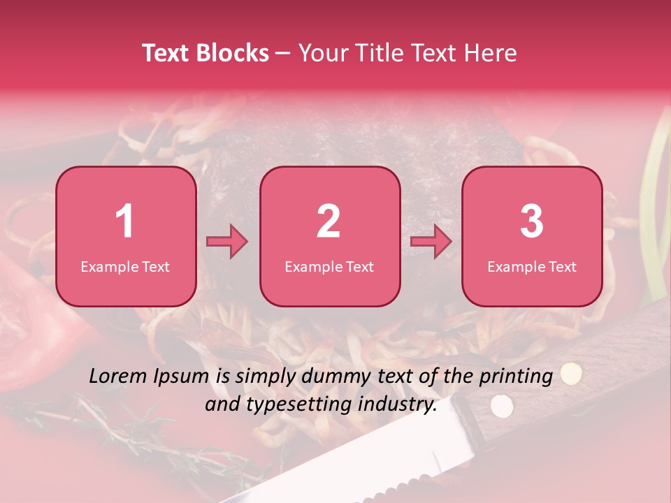 Chef Cooking Natural PowerPoint Template