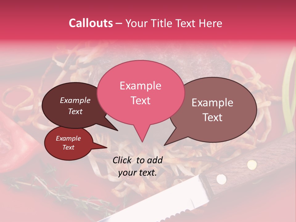 Chef Cooking Natural PowerPoint Template