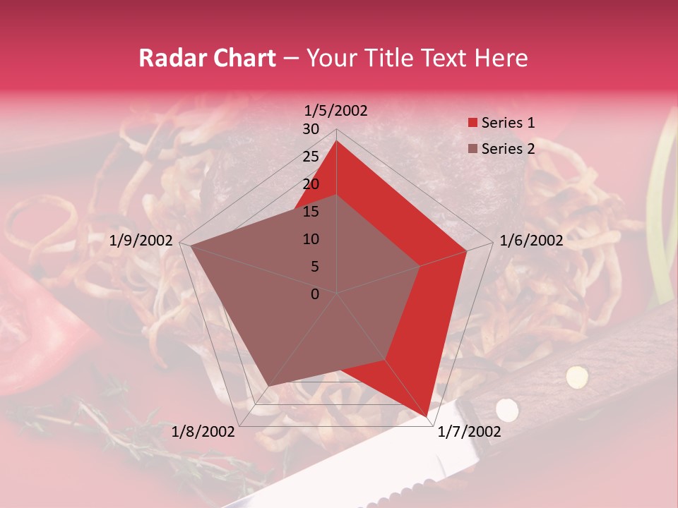 Chef Cooking Natural PowerPoint Template