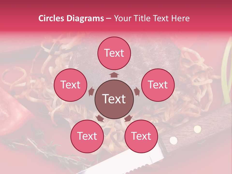 Chef Cooking Natural PowerPoint Template