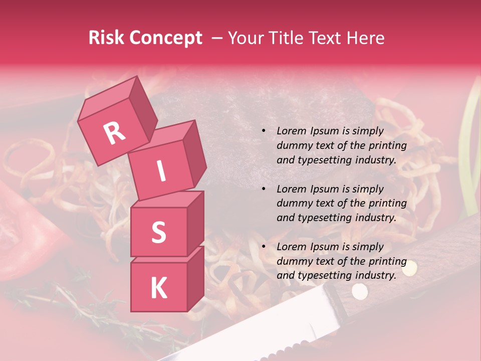 Chef Cooking Natural PowerPoint Template