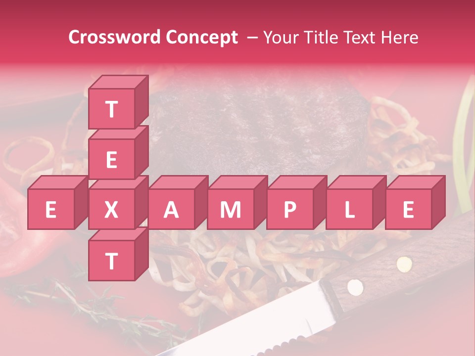 Chef Cooking Natural PowerPoint Template