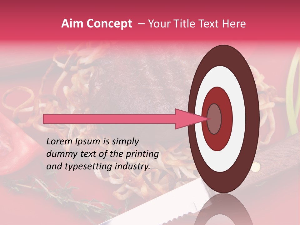 Chef Cooking Natural PowerPoint Template