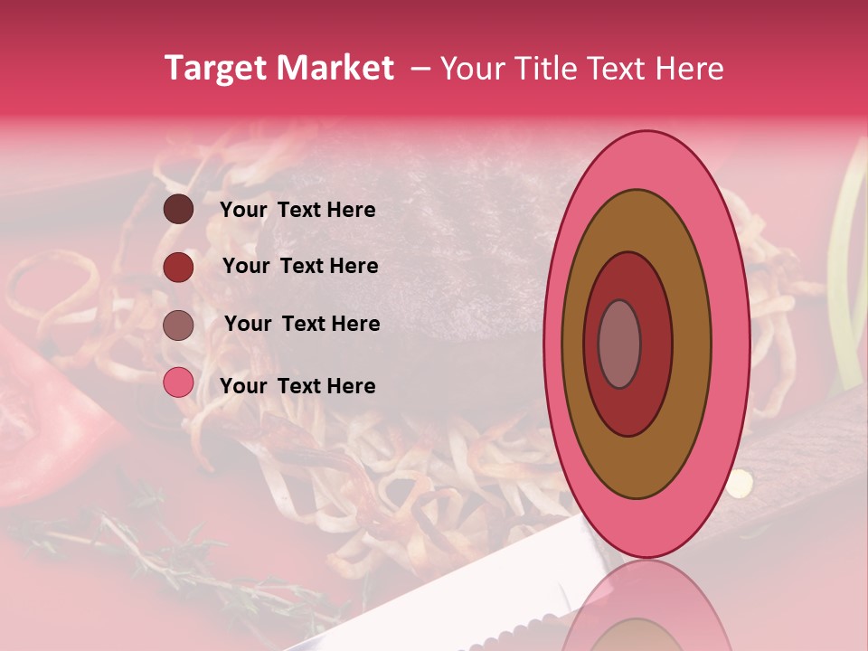 Chef Cooking Natural PowerPoint Template