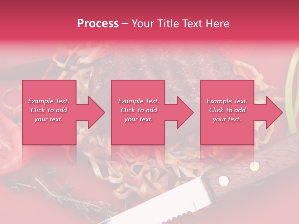 Chef Cooking Natural PowerPoint Template