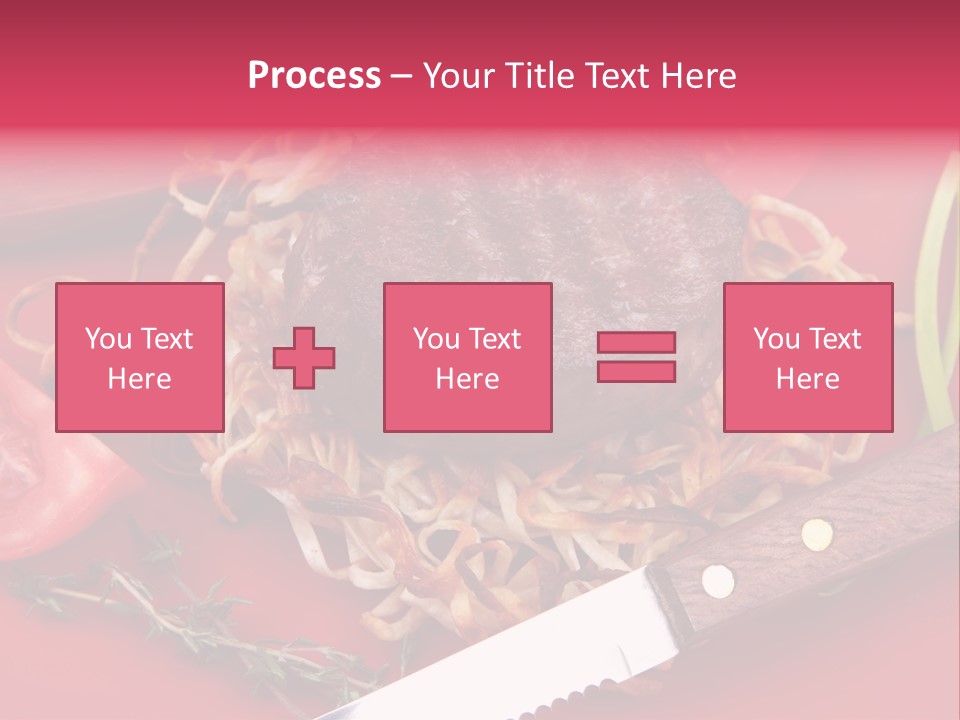 Chef Cooking Natural PowerPoint Template