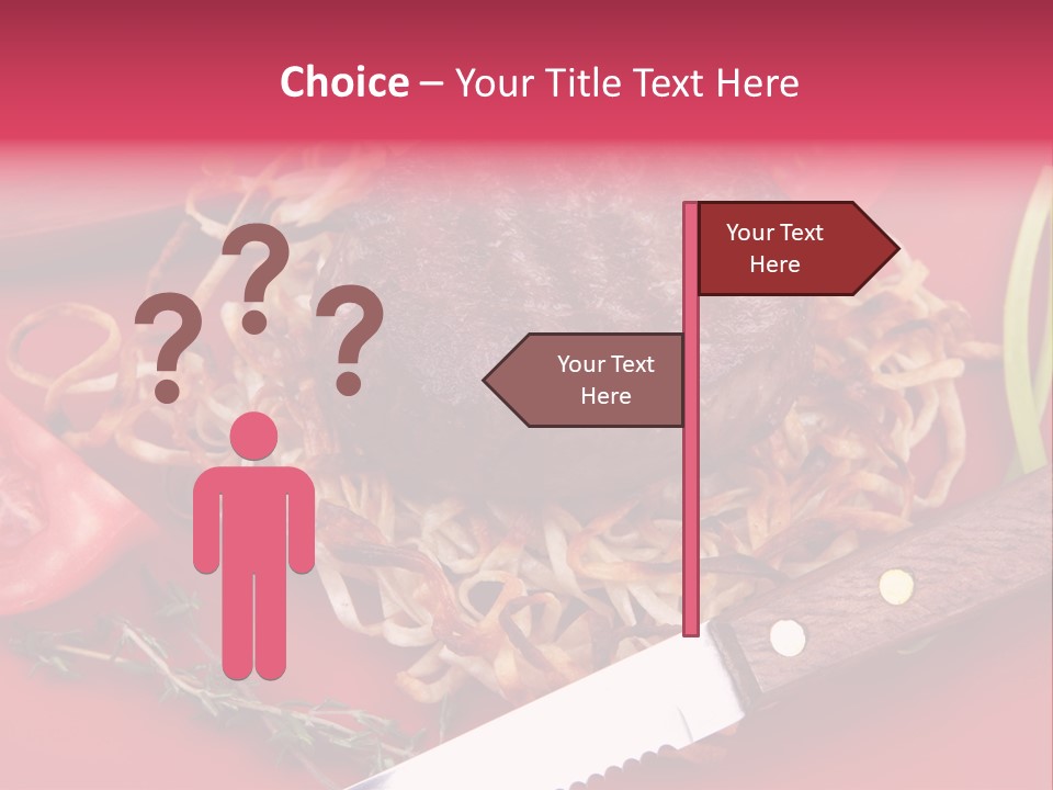 Chef Cooking Natural PowerPoint Template