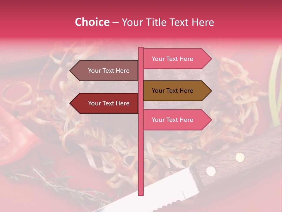 Chef Cooking Natural PowerPoint Template