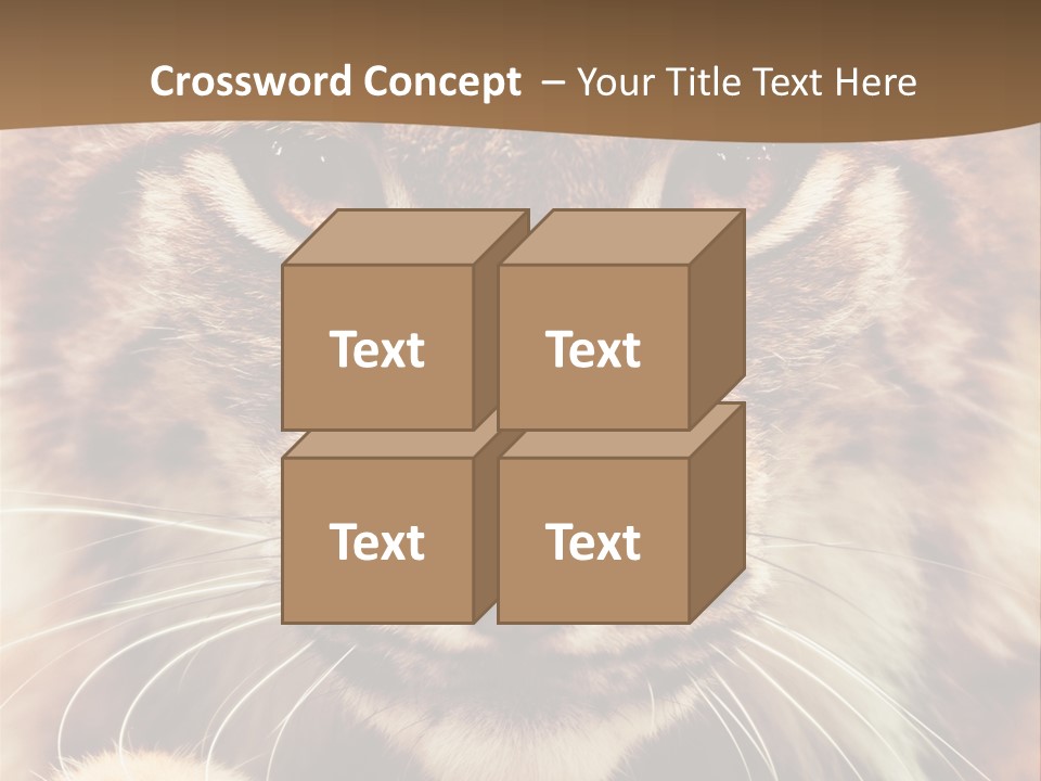 Noses Jungle Attentive PowerPoint Template