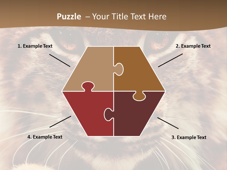 Noses Jungle Attentive PowerPoint Template