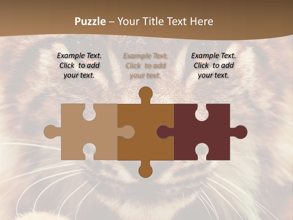 Noses Jungle Attentive PowerPoint Template