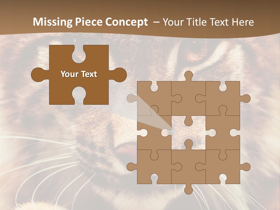 Noses Jungle Attentive PowerPoint Template