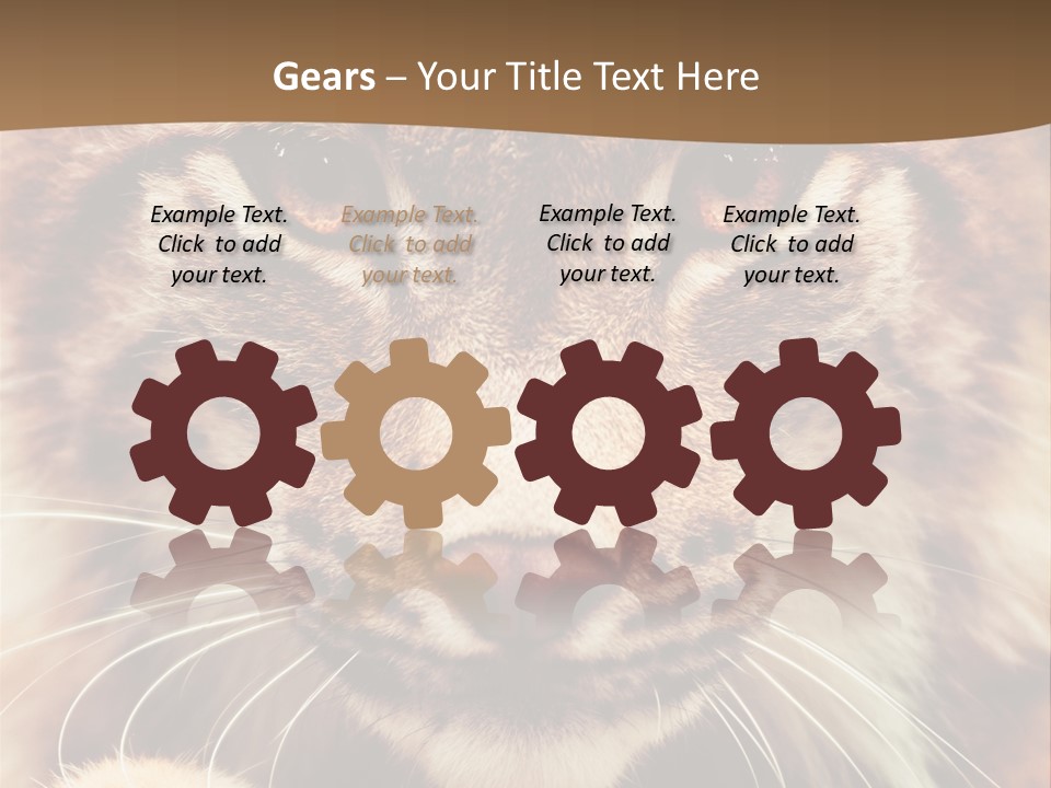 Noses Jungle Attentive PowerPoint Template