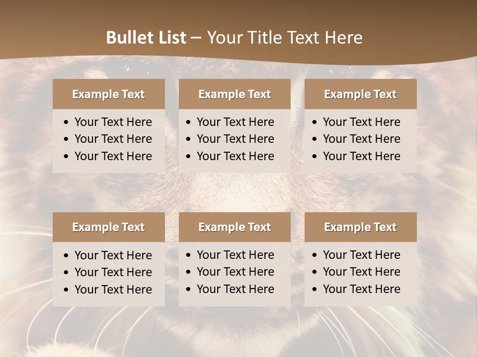 Noses Jungle Attentive PowerPoint Template