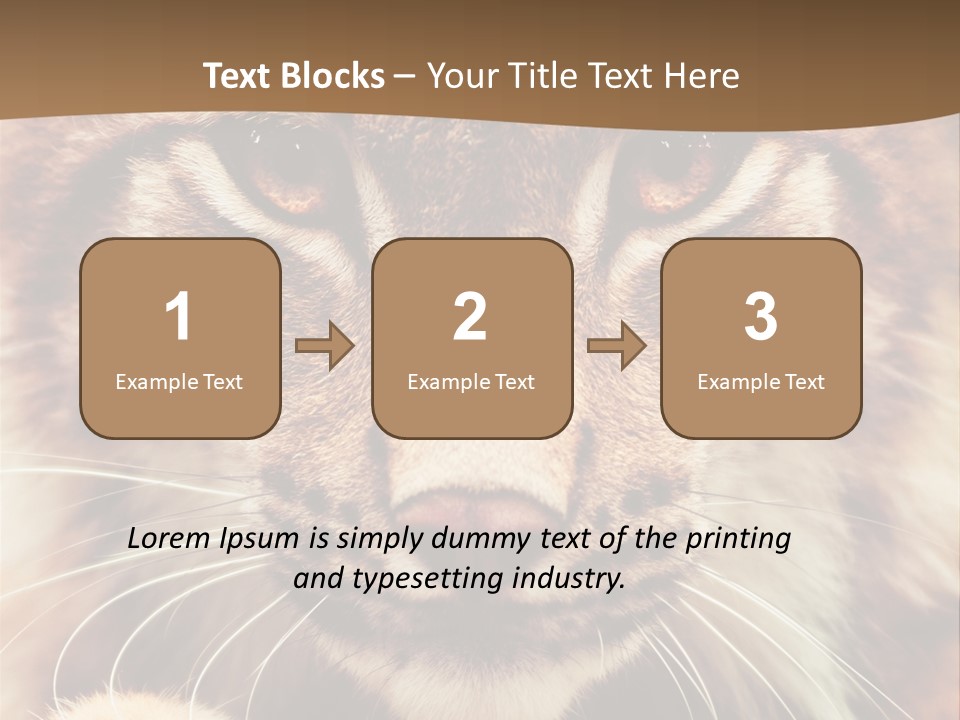 Noses Jungle Attentive PowerPoint Template