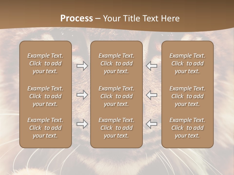 Noses Jungle Attentive PowerPoint Template