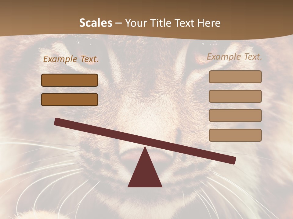 Noses Jungle Attentive PowerPoint Template