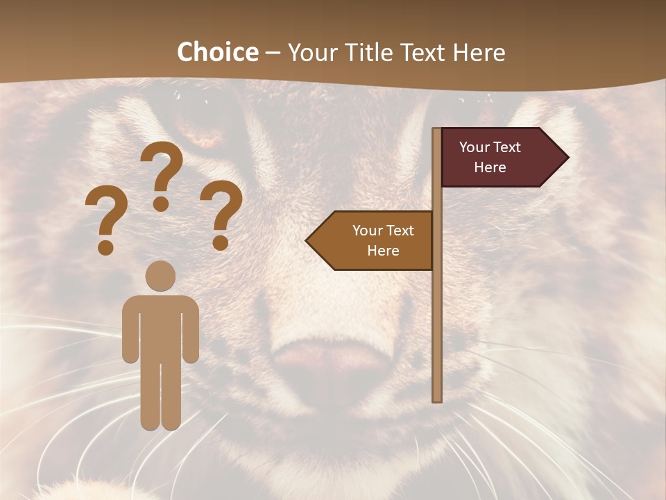 Noses Jungle Attentive PowerPoint Template