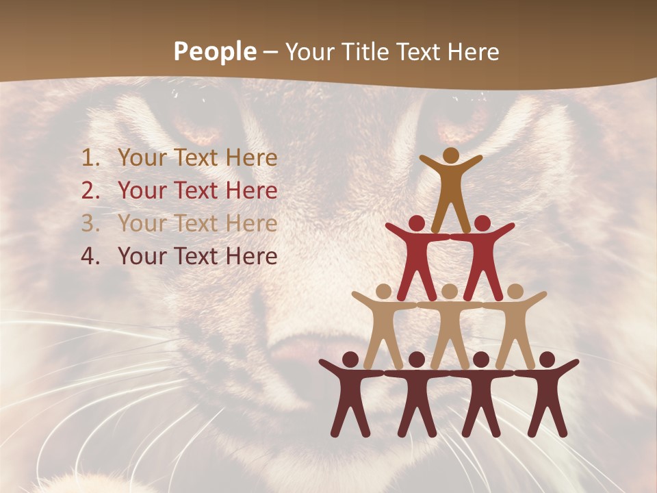 Noses Jungle Attentive PowerPoint Template