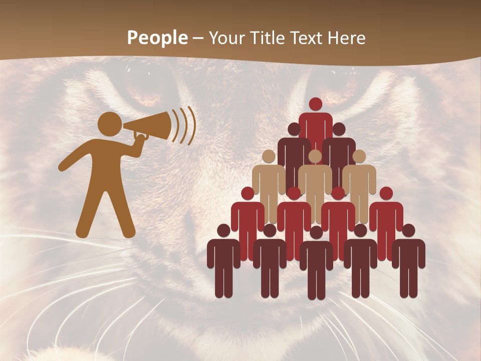 Noses Jungle Attentive PowerPoint Template