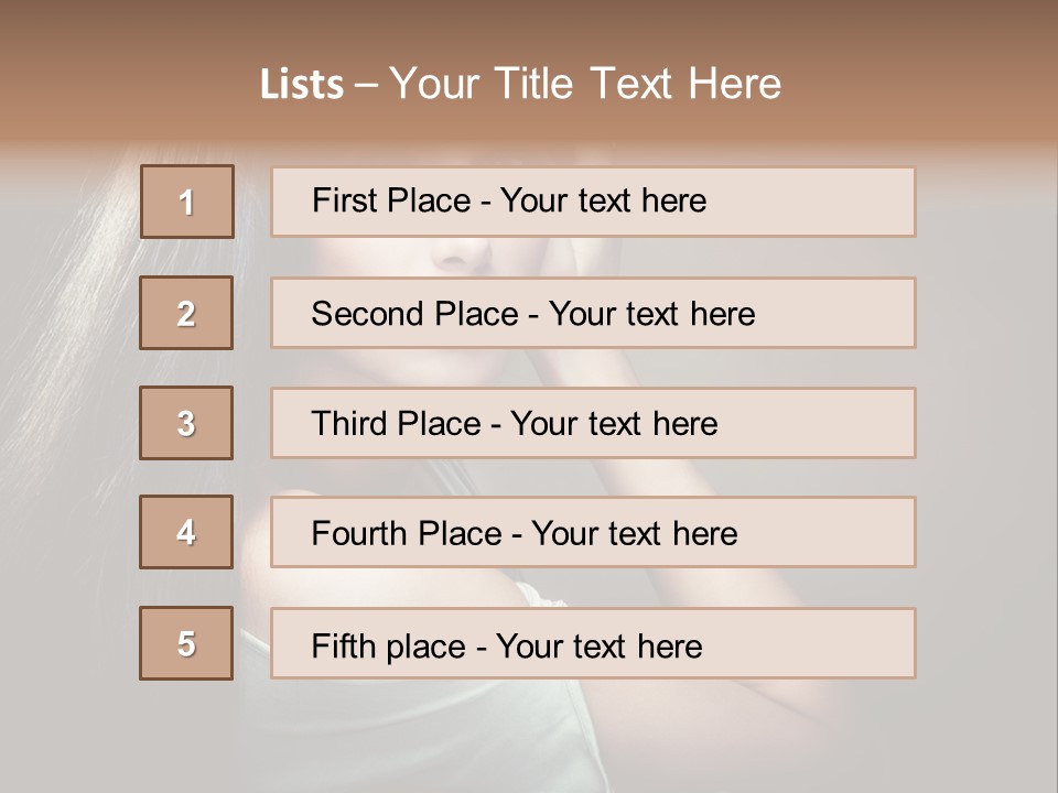 Horizontal Skin Beautiful PowerPoint Template