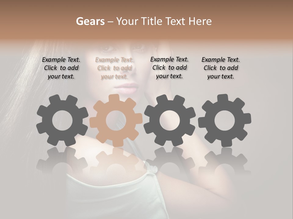 Horizontal Skin Beautiful PowerPoint Template