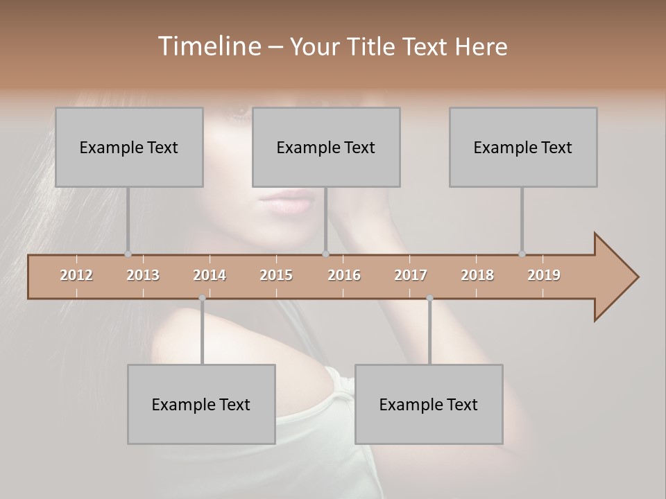 Horizontal Skin Beautiful PowerPoint Template
