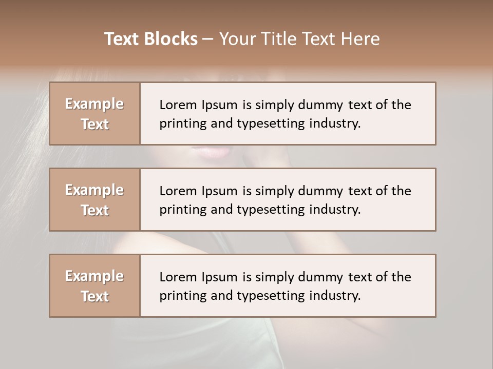 Horizontal Skin Beautiful PowerPoint Template