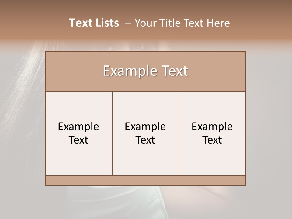 Horizontal Skin Beautiful PowerPoint Template