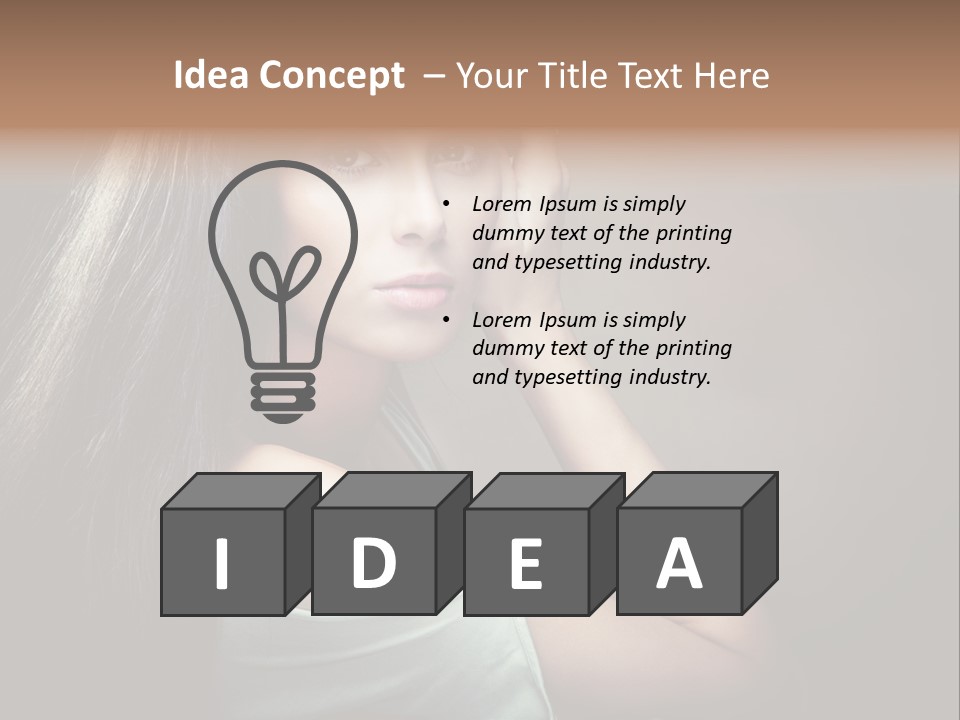 Horizontal Skin Beautiful PowerPoint Template