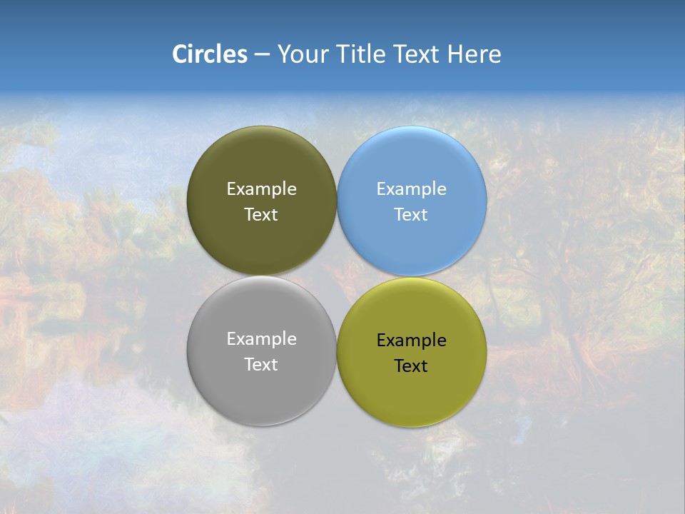 Original Swamp Leaves PowerPoint Template