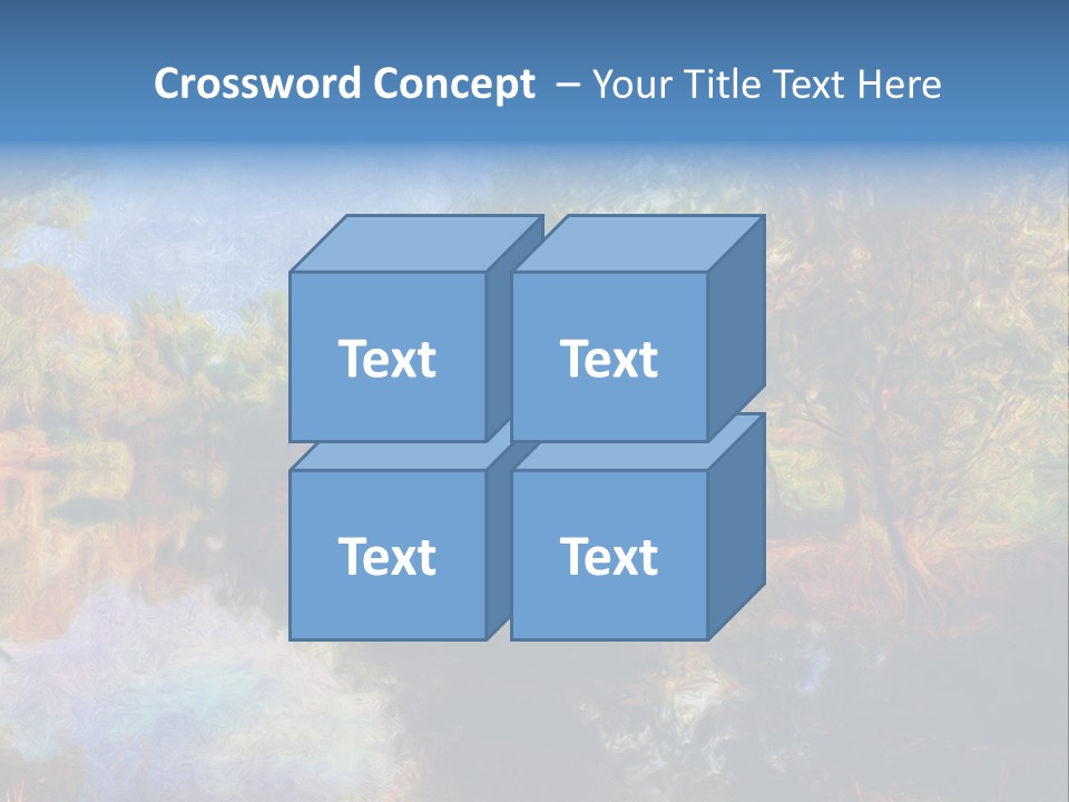 Original Swamp Leaves PowerPoint Template